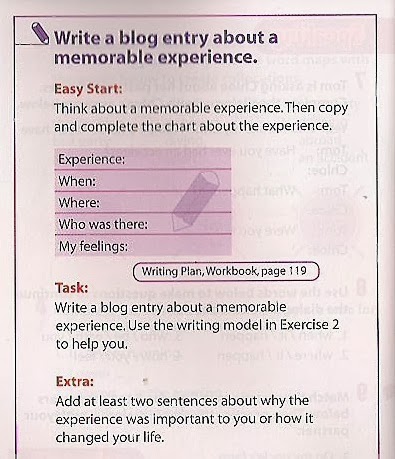 experience writing sample past experience essay